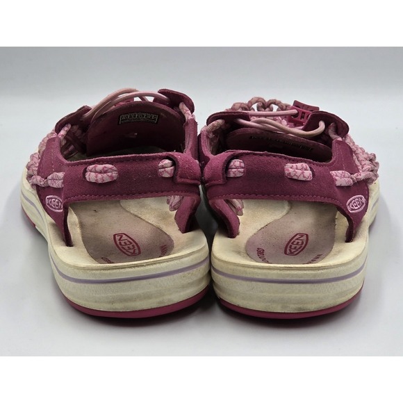 Keen Women's 9 Uneek Paracord Bungee Cord Rope Hiking Sandals Water Shoes Purple - Picture 10 of 12